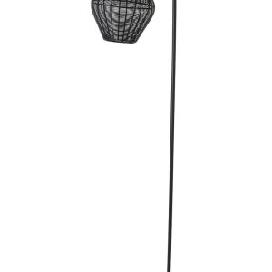 Light & Living vloerlamp ALVARO – 35x30x160cm – zwart Light & Living vloerlamp ALVARO – 35x30x160cm – zwart