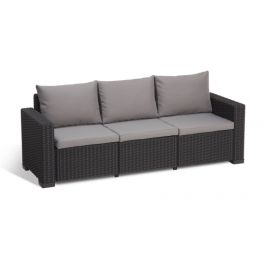 Allibert California loungebank grafiet – 3-persoons