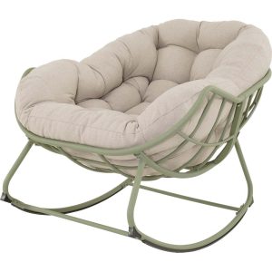 Lesli Living bistrostoel Cozy – beige – 97x117x82cm