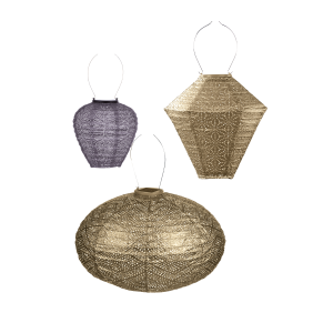 Lumiz solar lampion – londen set – 3 stuks Lumiz solar lampion – londen set – 3 stuks