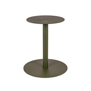 MaximaVida ronde metalen tafelpoot Portland olijfgroen- extra zware 34 MaximaVida ronde metalen tafelpoot Portland olijfgroen- extra zware 34