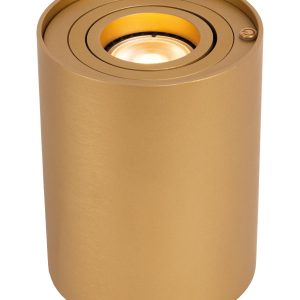 Lucide tafellamp TUBE – 1xGU10 – Mat Goud / Messing Lucide tafellamp TUBE – 1xGU10 – Mat Goud / Messing