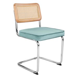 Kick buisframe stoel Kai – Mintgroen