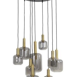 Light & Living hanglamp LEKAR – brons – Ø83.5×79.5cm Light & Living hanglamp LEKAR – brons – Ø83.5×79.5cm