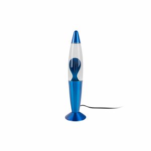 Leitmotiv tafellamp Funky Rocket Lava – blauw – Ø8.6cm Leitmotiv tafellamp Funky Rocket Lava – blauw – Ø8.6cm