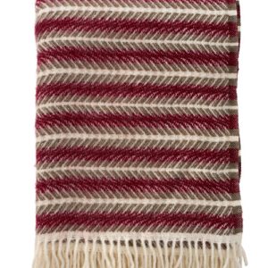 Klippan 100% wollen deken – Oscr -multi burgundi – 130x200cm Klippan 100% wollen deken – Oscr -multi burgundi – 130x200cm