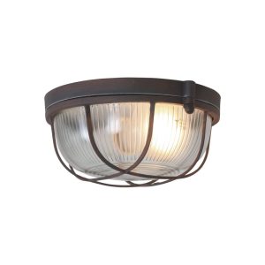 Mexlite plafondlamp lisanne – 1 lichts – 17x 8 cm – bruin Mexlite plafondlamp lisanne – 1 lichts – 17x 8 cm – bruin