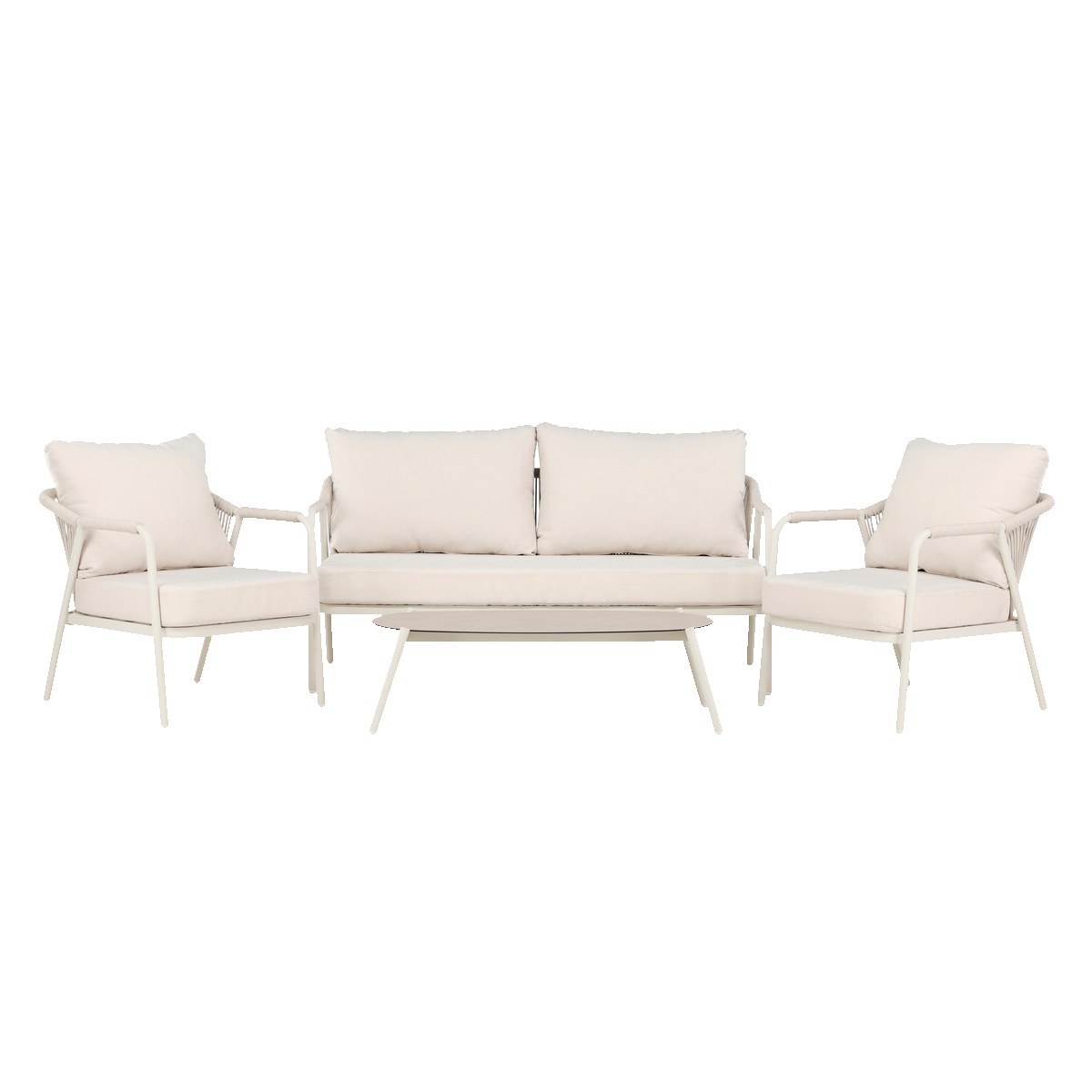 Nest outdoor Sienna 4 delige tuin loungeset beige