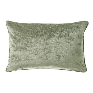 LEWY – kussenhoes 30×50 cm – glansvelours – Green Milieu – groen LEWY – kussenhoes 30×50 cm – glansvelours – Green Milieu – groen