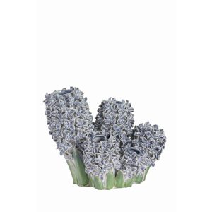 Light & Living vaas Flower – blauw – 35x21x28cm Light & Living vaas Flower – blauw – 35x21x28cm