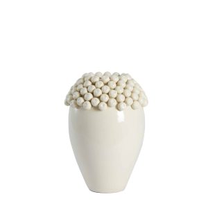 Light & Living vaas Lovro – wit – Ø32cm Light & Living vaas Lovro – wit – Ø32cm