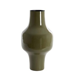 Light & Living vaas Sindo – groen – Ø27cm Light & Living vaas Sindo – groen – Ø27cm