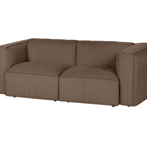 noo.ma Lobi 2-zits sofa – Mocha Brown corduroy, soft zitcomfort, 199×9 noo.ma Lobi 2-zits sofa – Mocha Brown corduroy, soft zitcomfort, 199×9