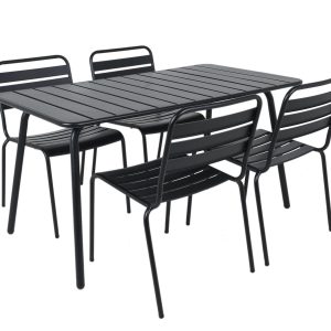 MaximaVida metalen tuinset Max zwart 150 cm MaximaVida metalen tuinset Max zwart 150 cm