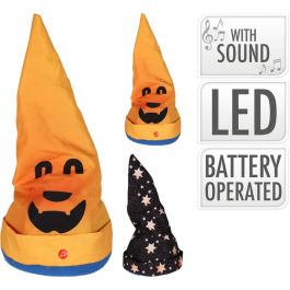 Halloween hoed met geluid, beweging en licht