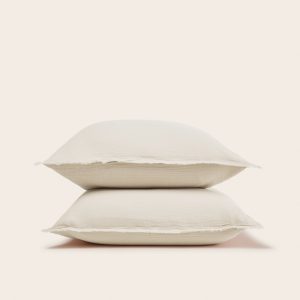 Madura Set van 2 kussenslopen Lou string 65×65 cm Madura Set van 2 kussenslopen Lou string 65×65 cm