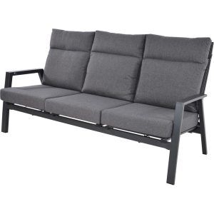 Lesli Living loveseat Ohio – grijs – 192x81x98cm Lesli Living loveseat Ohio – grijs – 192x81x98cm