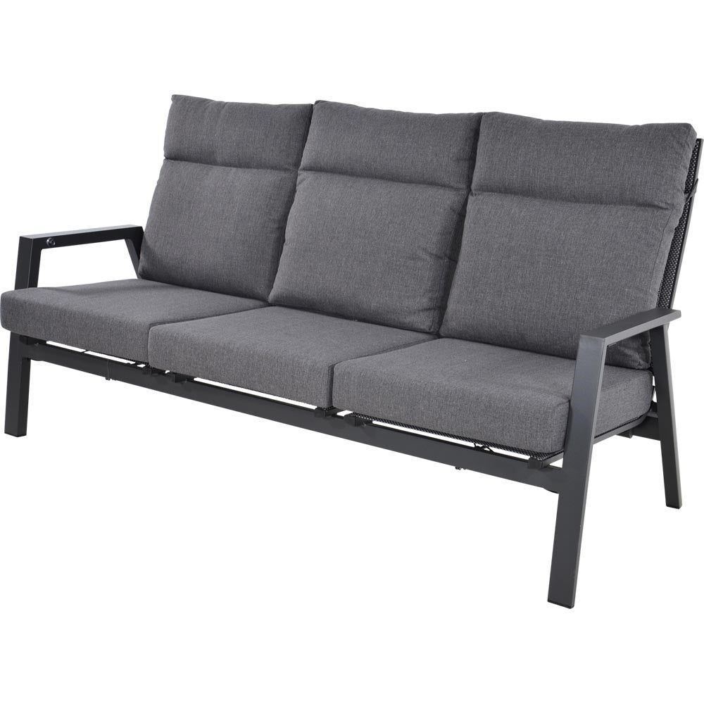 Lesli Living loveseat Ohio - grijs - 192x81x98cm