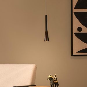 Lucide hanglamp JOAKIM – Geïntegreerde LED – Koffie Lucide hanglamp JOAKIM – Geïntegreerde LED – Koffie