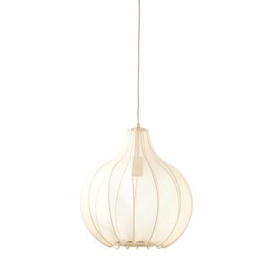 Light & Living hanglamp Elati – bruin – Ø39cm Light & Living hanglamp Elati – bruin – Ø39cm
