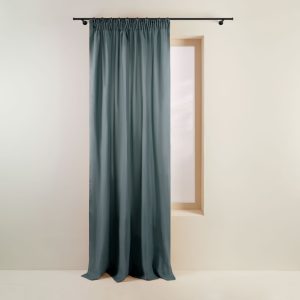 Madura Gordijn Carlina groen van grijs 145×280 cm