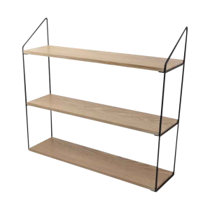 Lisomme Cara houten wandrek naturel – 60 x 54 cm Lisomme Cara houten wandrek naturel – 60 x 54 cm