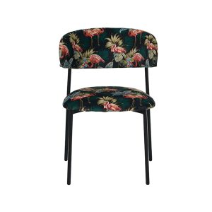 LABEL51 Eetkamerstoel Ferry – Multi Velvet – Zithoogte 48cm