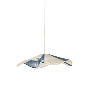 Light & Living hanglamp Rafa – blauw – Ø70cm Light & Living hanglamp Rafa – blauw – Ø70cm