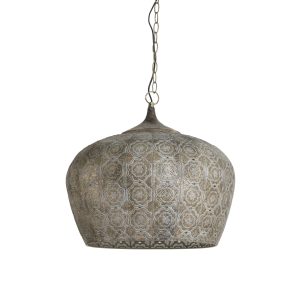 Light & Living hanglamp Emine – bruin – Ø51.5cm Light & Living hanglamp Emine – bruin – Ø51.5cm
