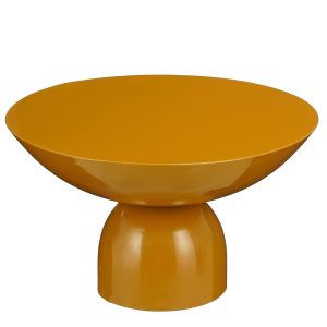 Mica Decorations Celise Bijzettafel – H28 x Ø47 cm – Metaal – Bruin Mica Decorations Celise Bijzettafel – H28 x Ø47 cm – Metaal – Bruin
