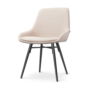 Nolon Nena-Isa Eetkamerstoel Beige – Zwarte Houten Poten Nolon Nena-Isa Eetkamerstoel Beige – Zwarte Houten Poten