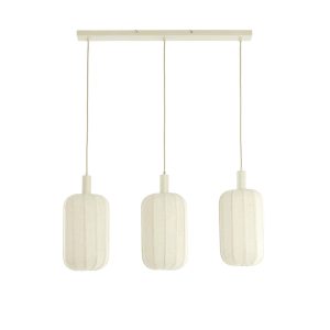Light & Living hanglamp Tufia – wit – 80x21x34cm Light & Living hanglamp Tufia – wit – 80x21x34cm