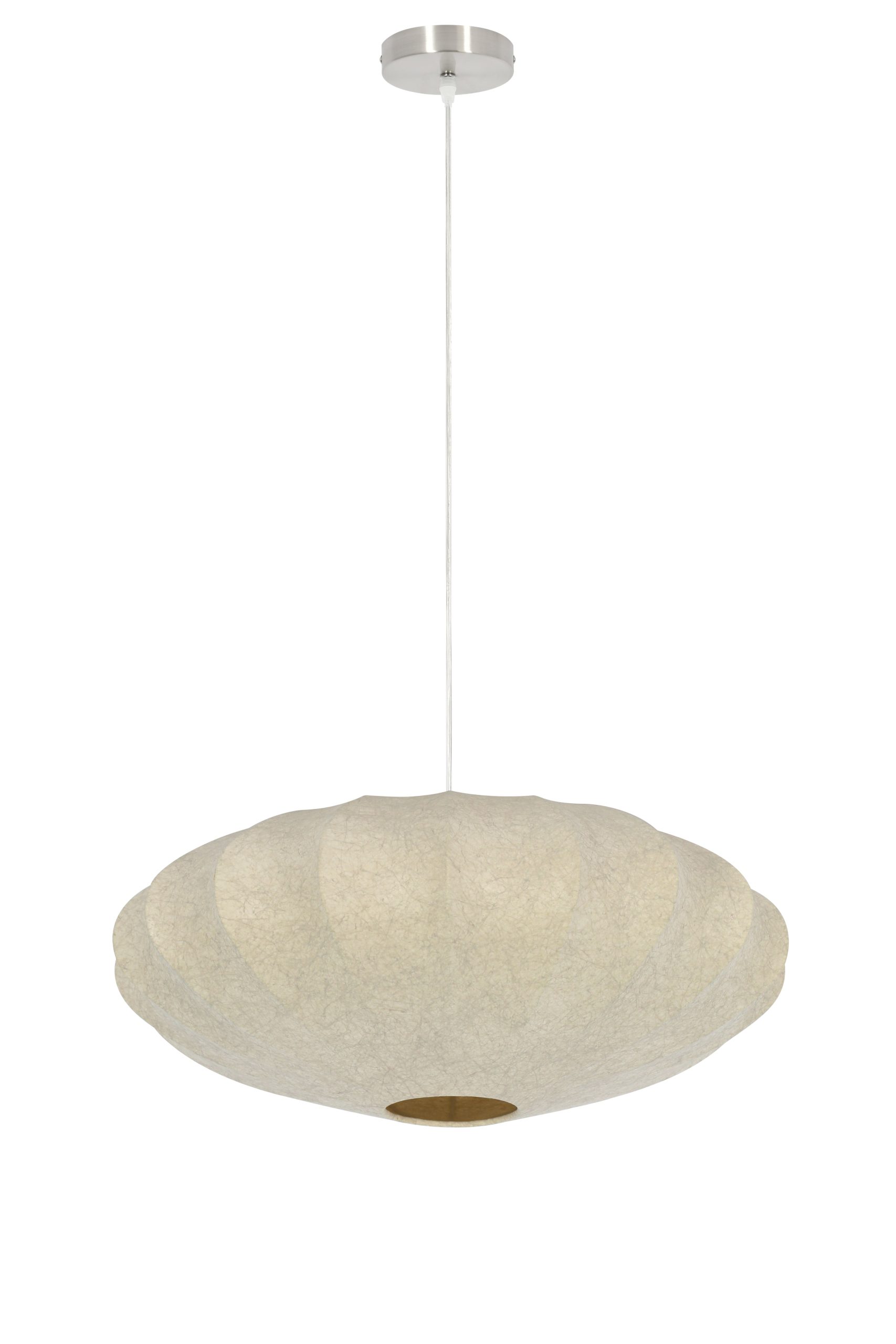 Light & Living hanglamp FAY - Ø50x22cm - bruin