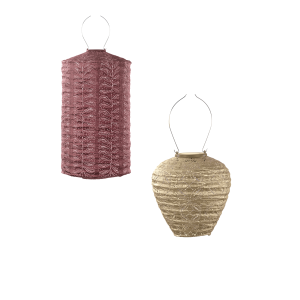 Lumiz solar lampion – klaproos set – 2 stuks Lumiz solar lampion – klaproos set – 2 stuks