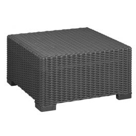 Allibert California tuintafel grafiet – 68 x 68 x 35