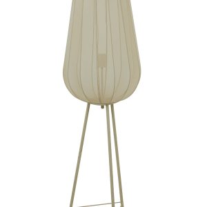 Light & Living vloerlamp PLUMERIA – Ø42x132cm – Beige Light & Living vloerlamp PLUMERIA – Ø42x132cm – Beige