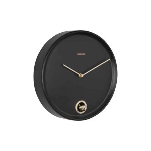 Karlsson wandklok Esencia Cuckoo – zwart – Ø30cm Karlsson wandklok Esencia Cuckoo – zwart – Ø30cm