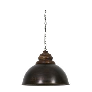 Light & Living hanglamp Leia – zwart – Ø52cm Light & Living hanglamp Leia – zwart – Ø52cm