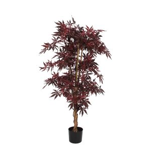 Mica Decorations Esdoorn Kunstplant – H140 x Ø80 cm – rood Mica Decorations Esdoorn Kunstplant – H140 x Ø80 cm – rood