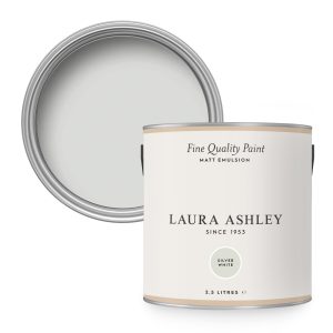 Laura Ashley Muurverf Mat – Silver White – Grijs – 2,5 liter Laura Ashley Muurverf Mat – Silver White – Grijs – 2,5 liter