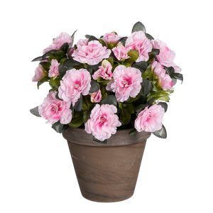Mica Decorations Azalea Kunstplant in Bloempot Stan – H31 x Ø26 cm – R Mica Decorations Azalea Kunstplant in Bloempot Stan – H31 x Ø26 cm – R