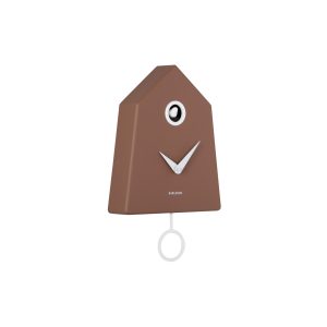 Karlsson wandklok Grafico Cuckoo – bruin – 7.4×21.5×35.5cm