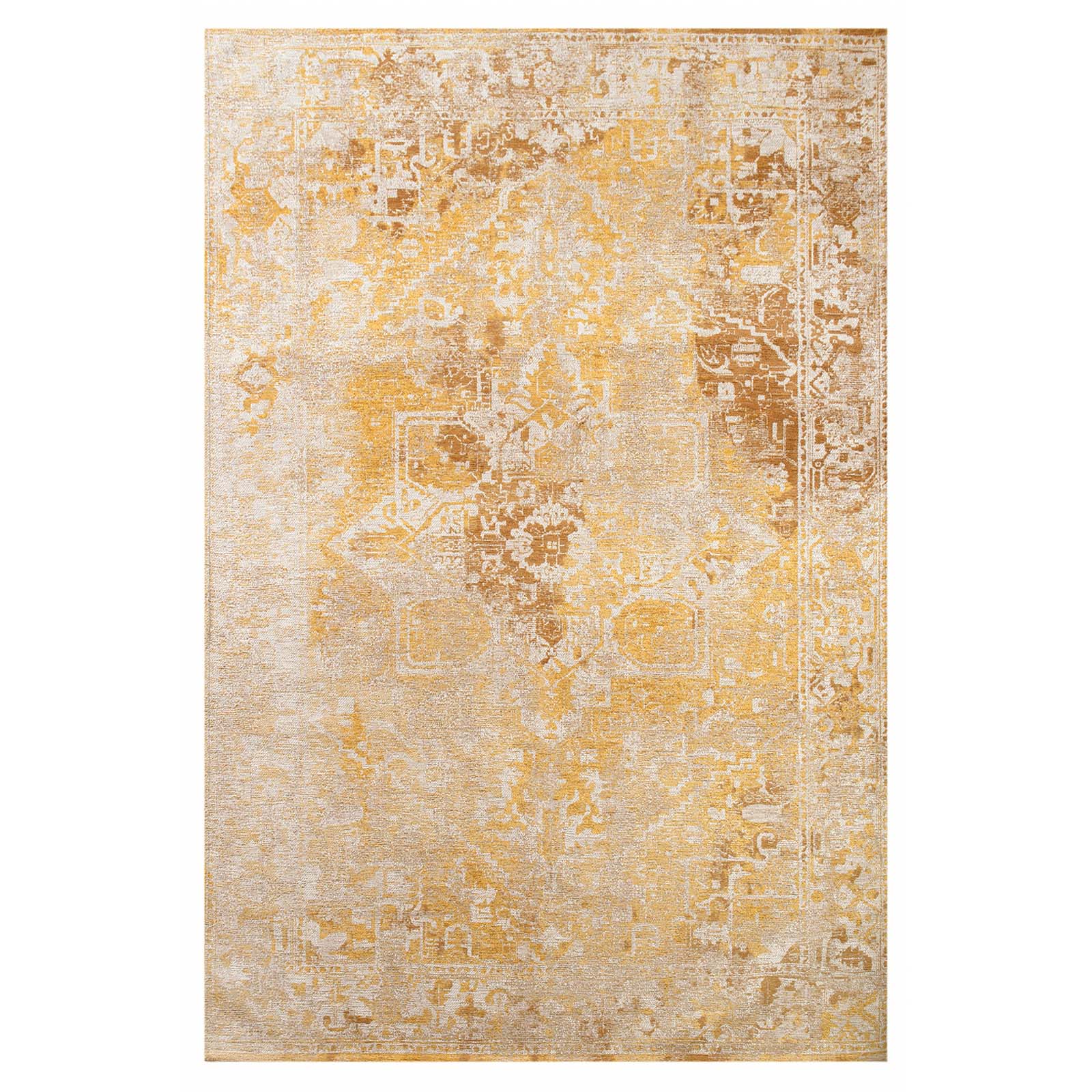 Lola&Moi vloerkleed Golden Wall - goud - 240x340cm