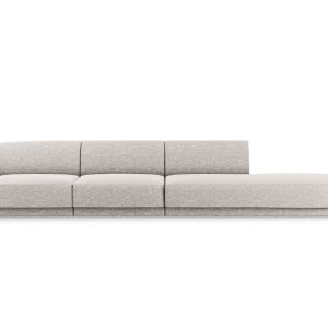Micadoni Rechte bank Miley 4-zits, structurele stof geld – 90x323x70cm Micadoni Rechte bank Miley 4-zits, structurele stof geld – 90x323x70cm