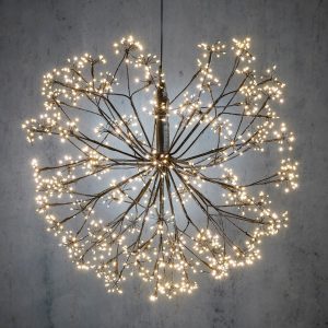 Luca Lighting Kerstverlichting Bal met Warm Witte LED Lampjes – Ø70 cm Luca Lighting Kerstverlichting Bal met Warm Witte LED Lampjes – Ø70 cm