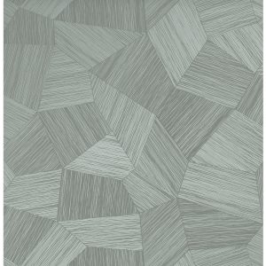 Origin Wallcoverings behang grafisch 3D motief blauw grijs – 53 cm x 1 Origin Wallcoverings behang grafisch 3D motief blauw grijs – 53 cm x 1
