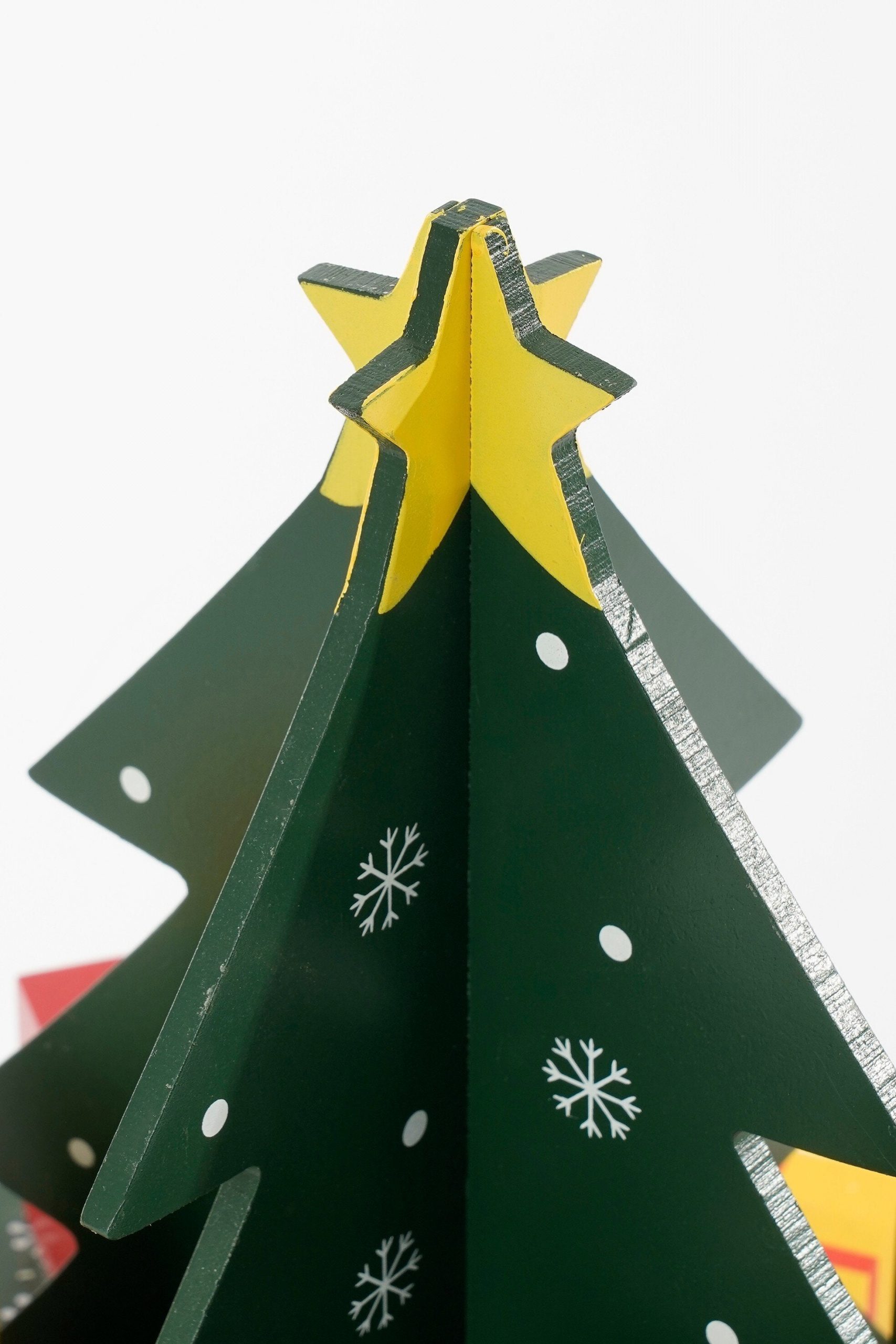 Mica Decorations Adventskalender - H30 x Ø28 cm - MDF - 100% FSC - Mee