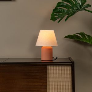 Lucide tafellamp MACIA – 1xE14 – Terracotta Lucide tafellamp MACIA – 1xE14 – Terracotta