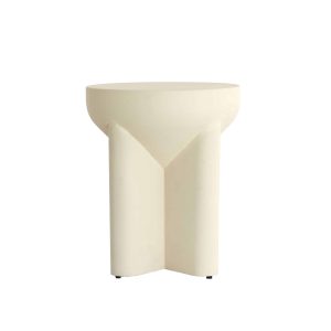 Light & Living bijzettafel Mikado – wit – Ø36cm Light & Living bijzettafel Mikado – wit – Ø36cm