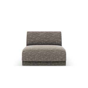 Micadoni Module Miley chenille grijs – 90x75x70cm